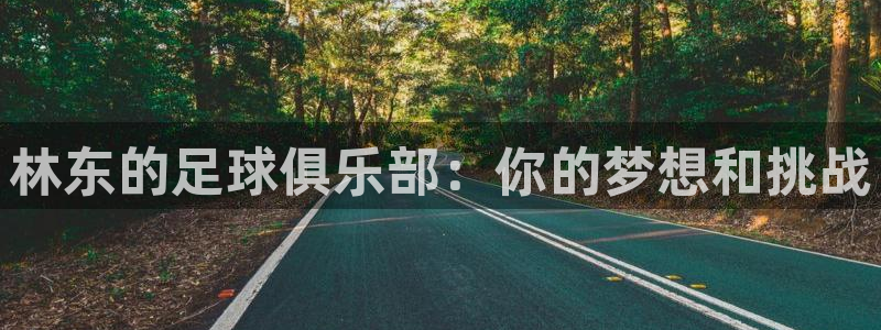劲爆体育直播：林东的足球俱乐部：你的梦想和挑战